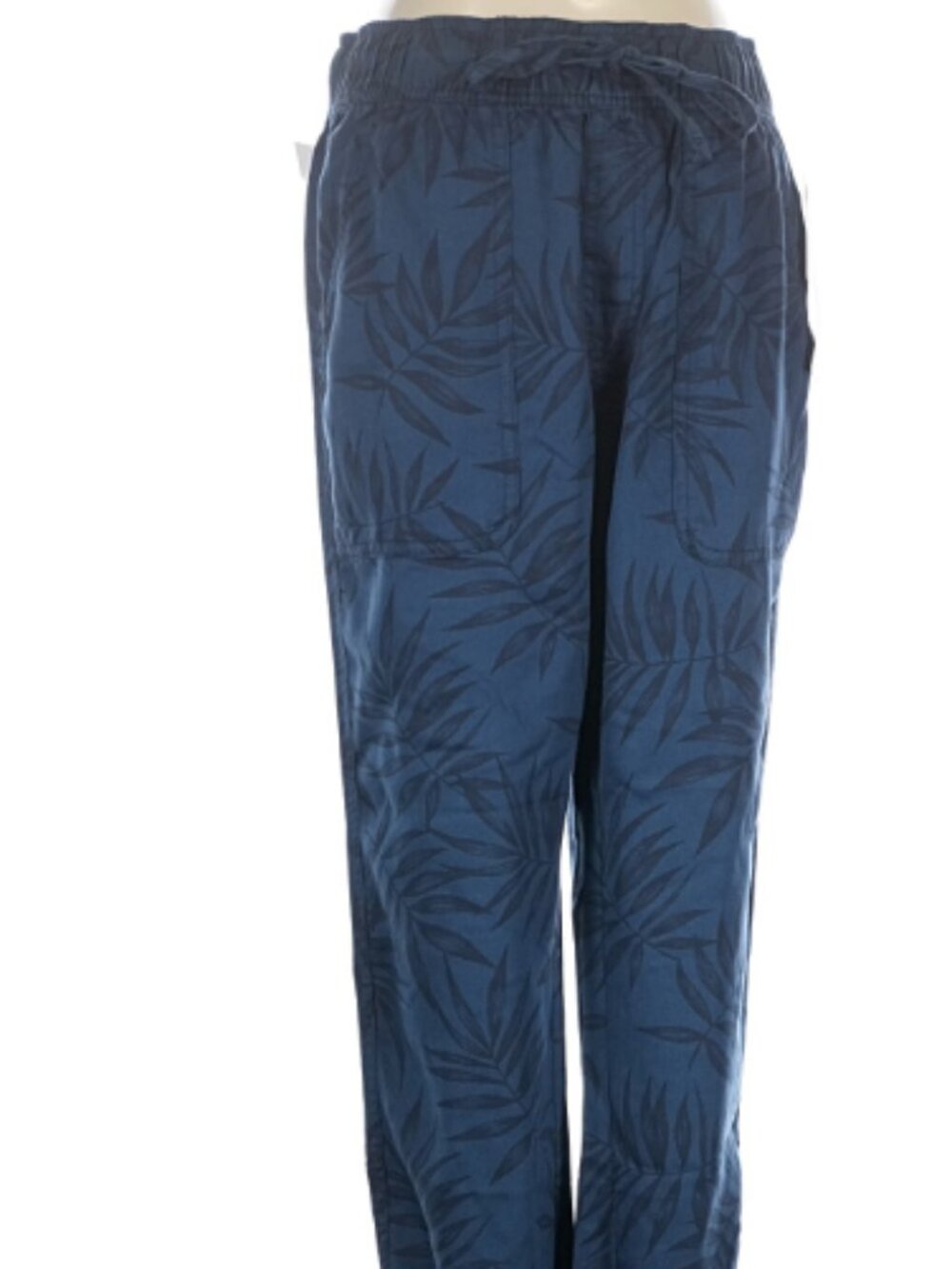 NWT Orvis 100% Lyocell Tropical Blue Casual Jogger Pants Sz Small